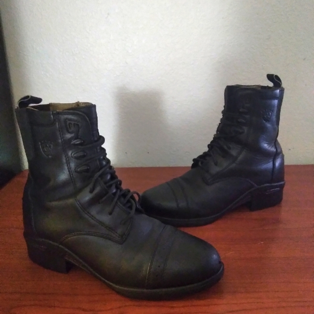 Mens Ariat Cobalt XR Equestrian Wing Tip Cowboy Western Boots Size 9D